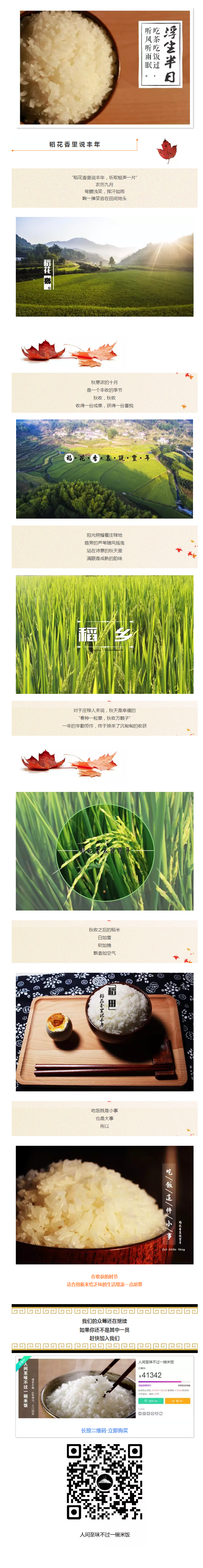 农历九月·稻花香里说丰年